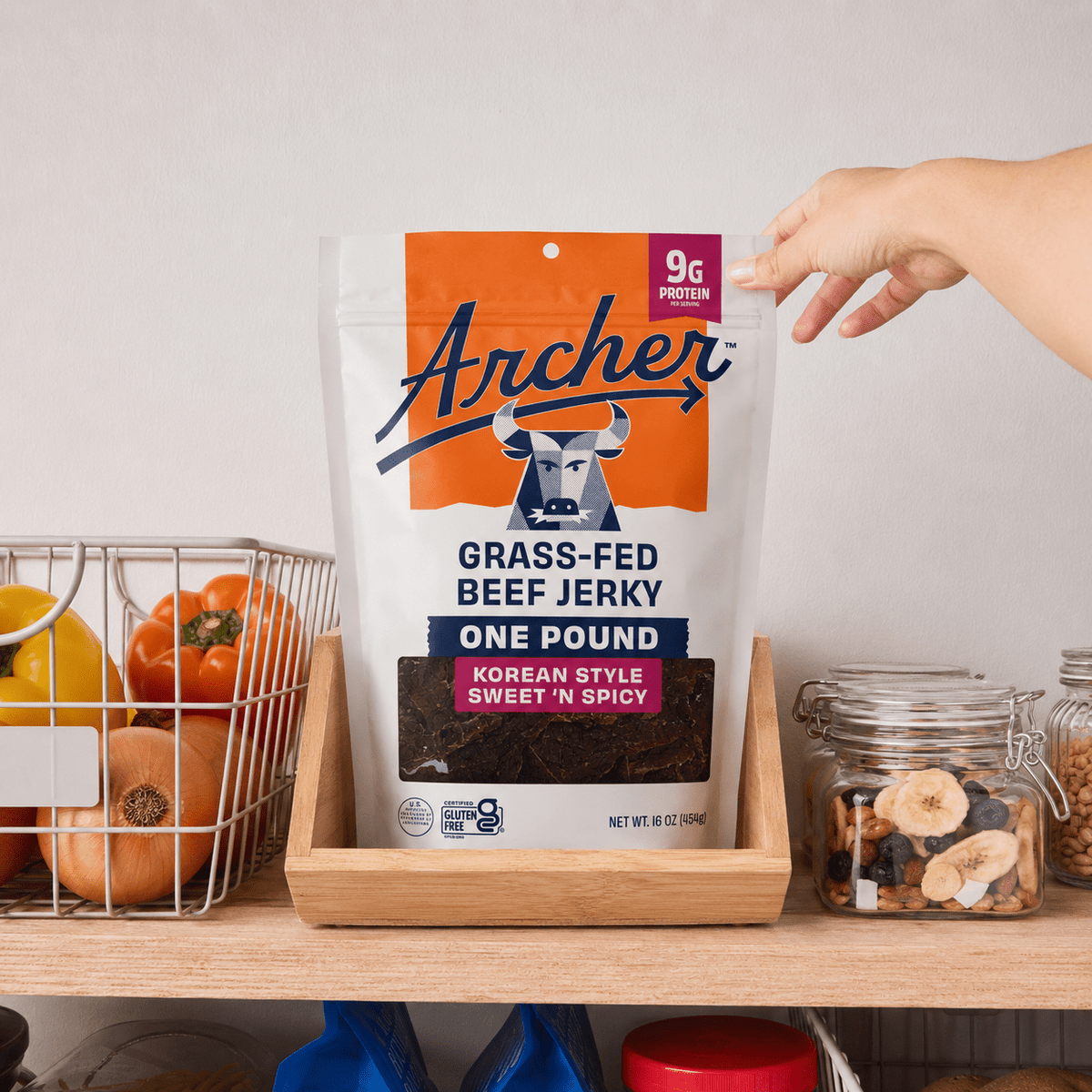 Korean Sweet 'N Spicy Beef Jerky