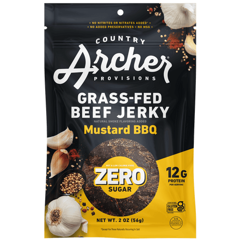 Zero Sugar Mustard BBQ Beef Jerky