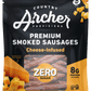 Country Archer Cheese-Infused Smoked Sausages, Zero Sugar, front of bag