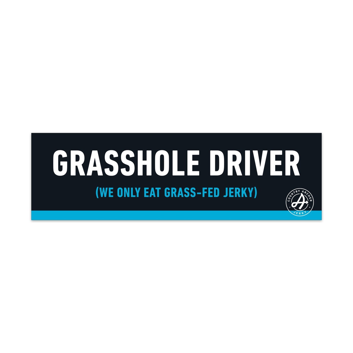  Grasshole Driver Bumper Sticker by Country Archer, 1 Sticker, gift, drive-like-a-grasshole-bumper-sticker, , 1 Sticker