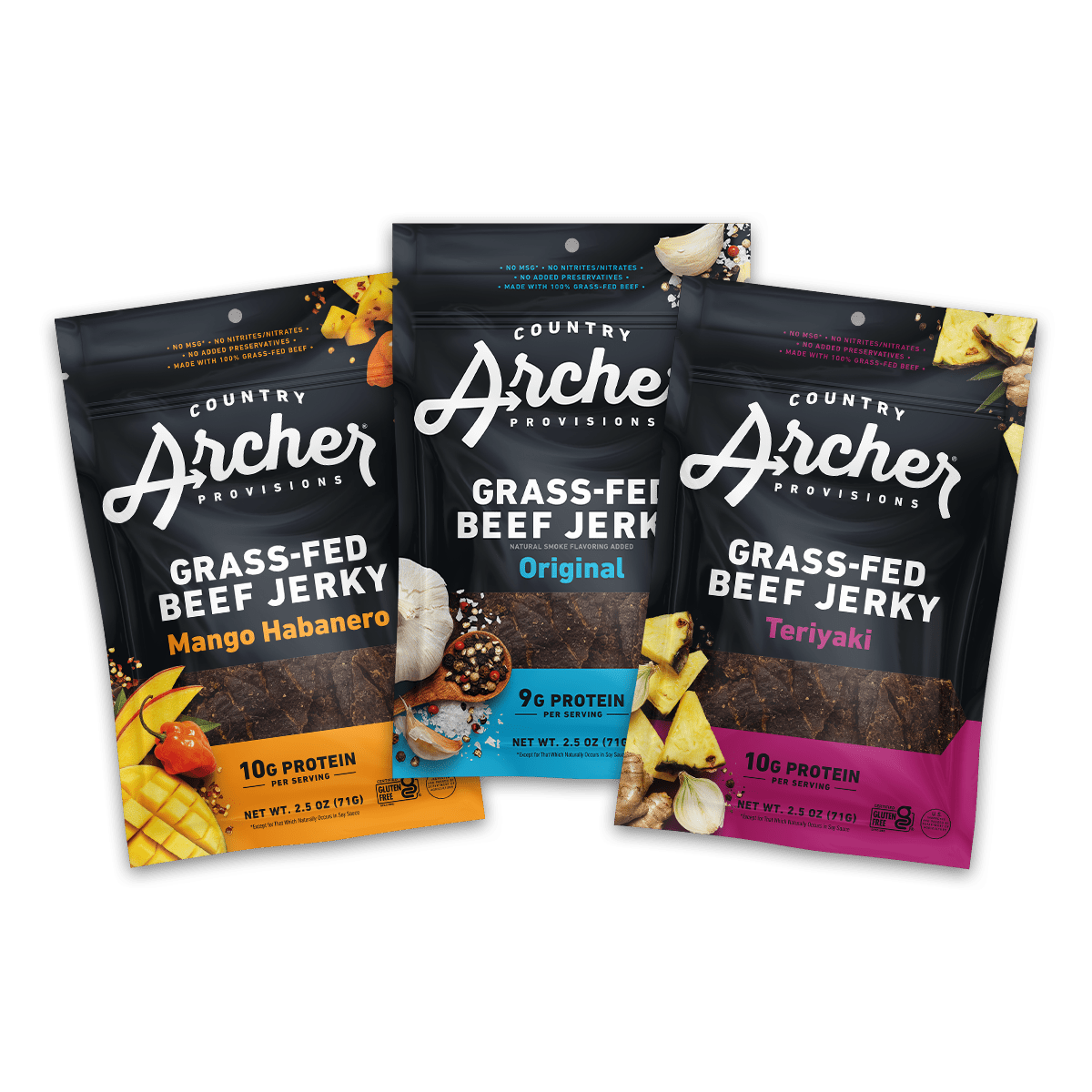  Best Selling Beef Jerky Gift Pack by Country Archer, Best Selling Beef Jerky Gift Pack, Beef - Jerky - Real Ingredients - variety, best-selling-beef-jerky-gift-pack, , 